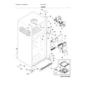 Frigidaire FFHT1831QS6 cabinet diagram
