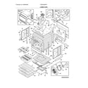 Frigidaire FGMC3065PFF lower oven diagram