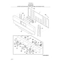 Kenmore Elite 79097993410 backguard diagram