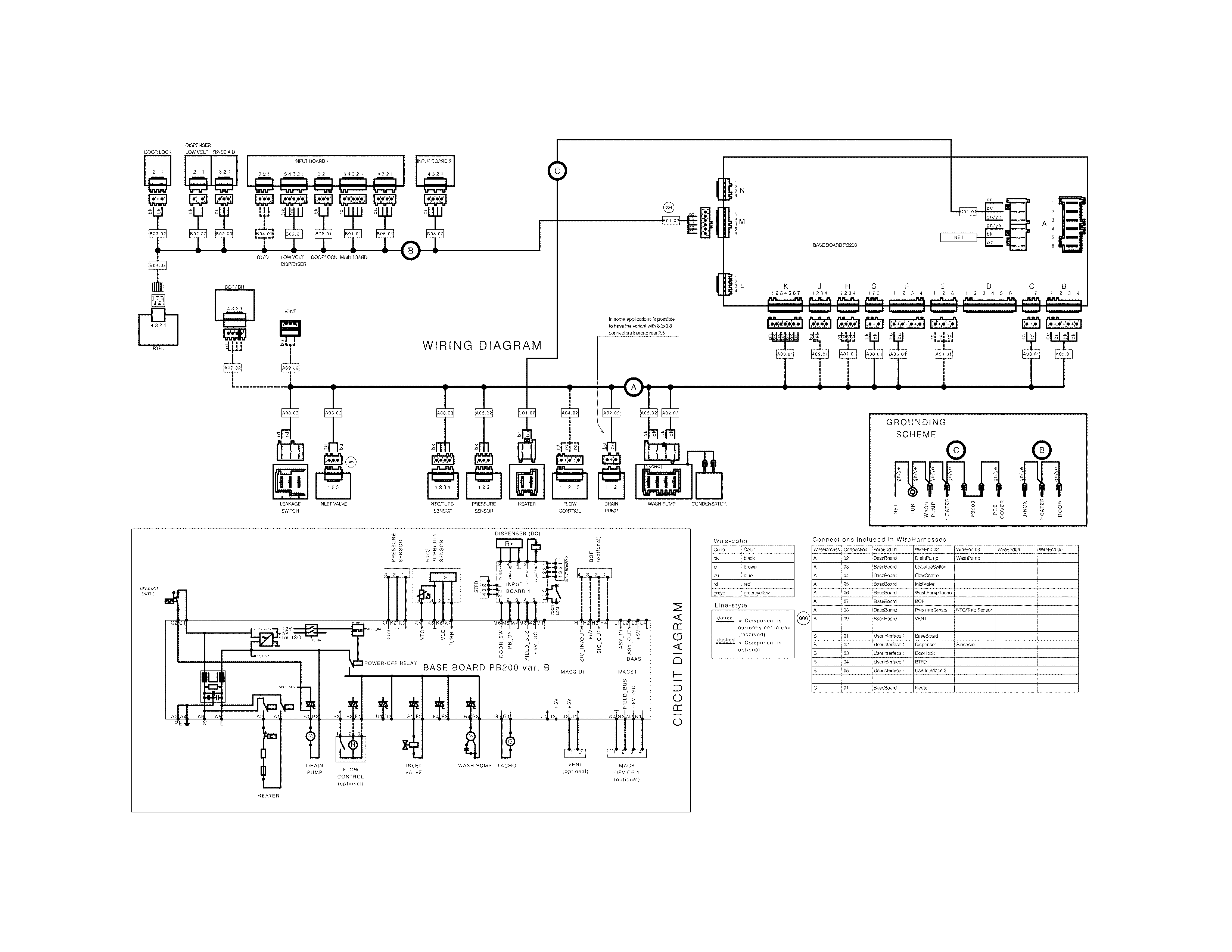 Frigidaire FGID2479SF0A wiring diagram diagram