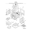 Kenmore 79040253411 upper oven diagram