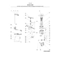 Kenmore 58714663201B motor & pump diagram
