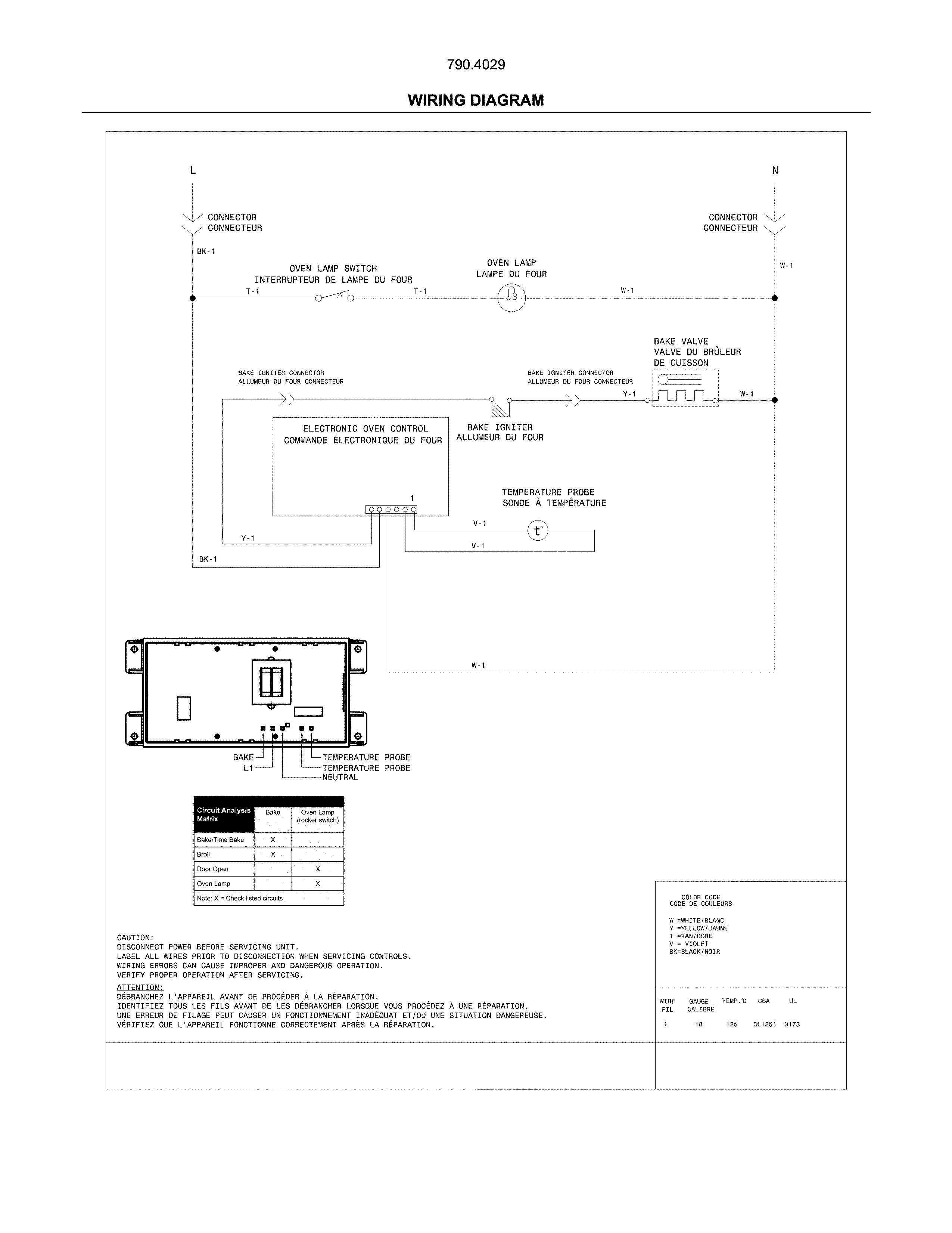 Kenmore 79040292411 wiring diagram diagram