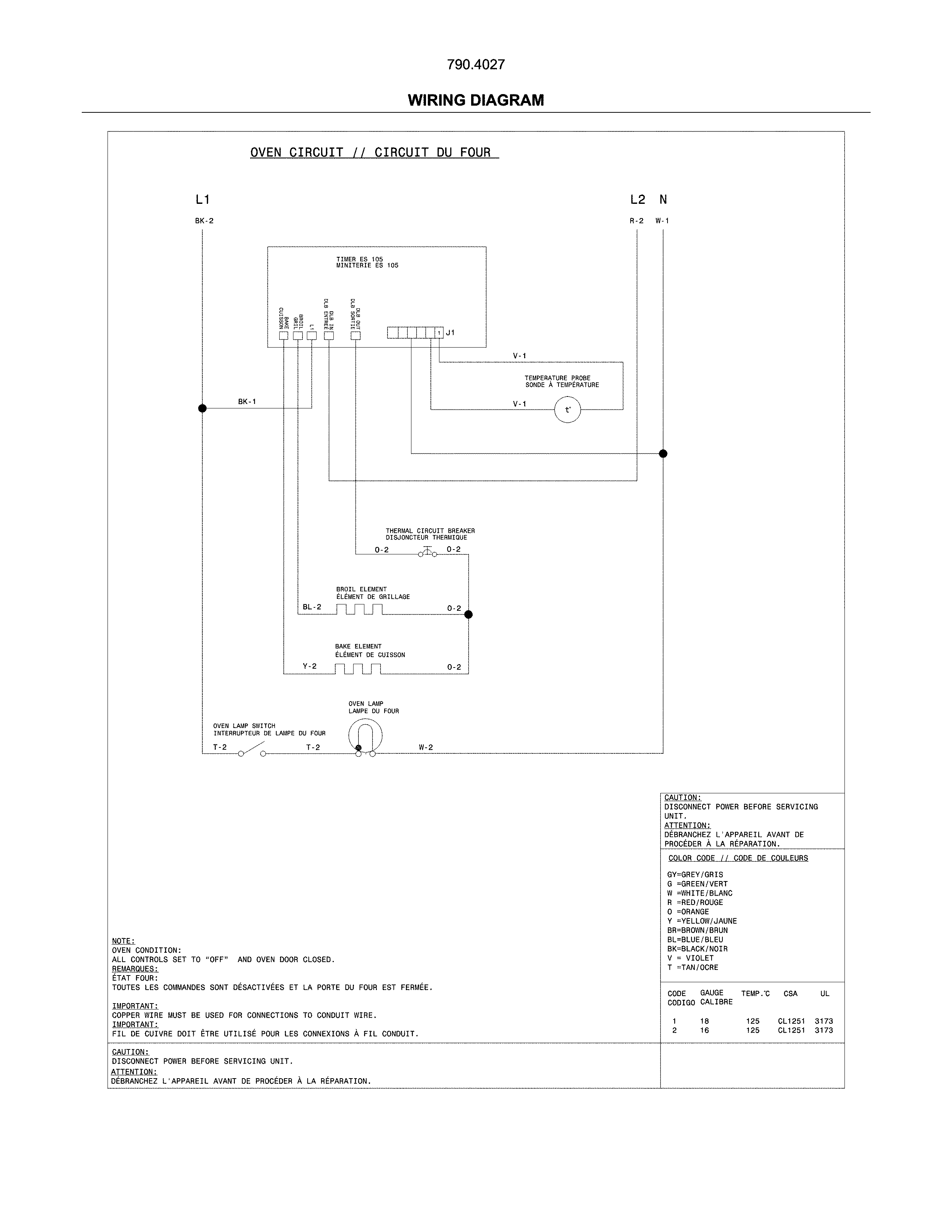 Kenmore 79040272411 wiring diagram diagram
