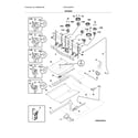 Frigidaire FGGF3030PFE burner diagram