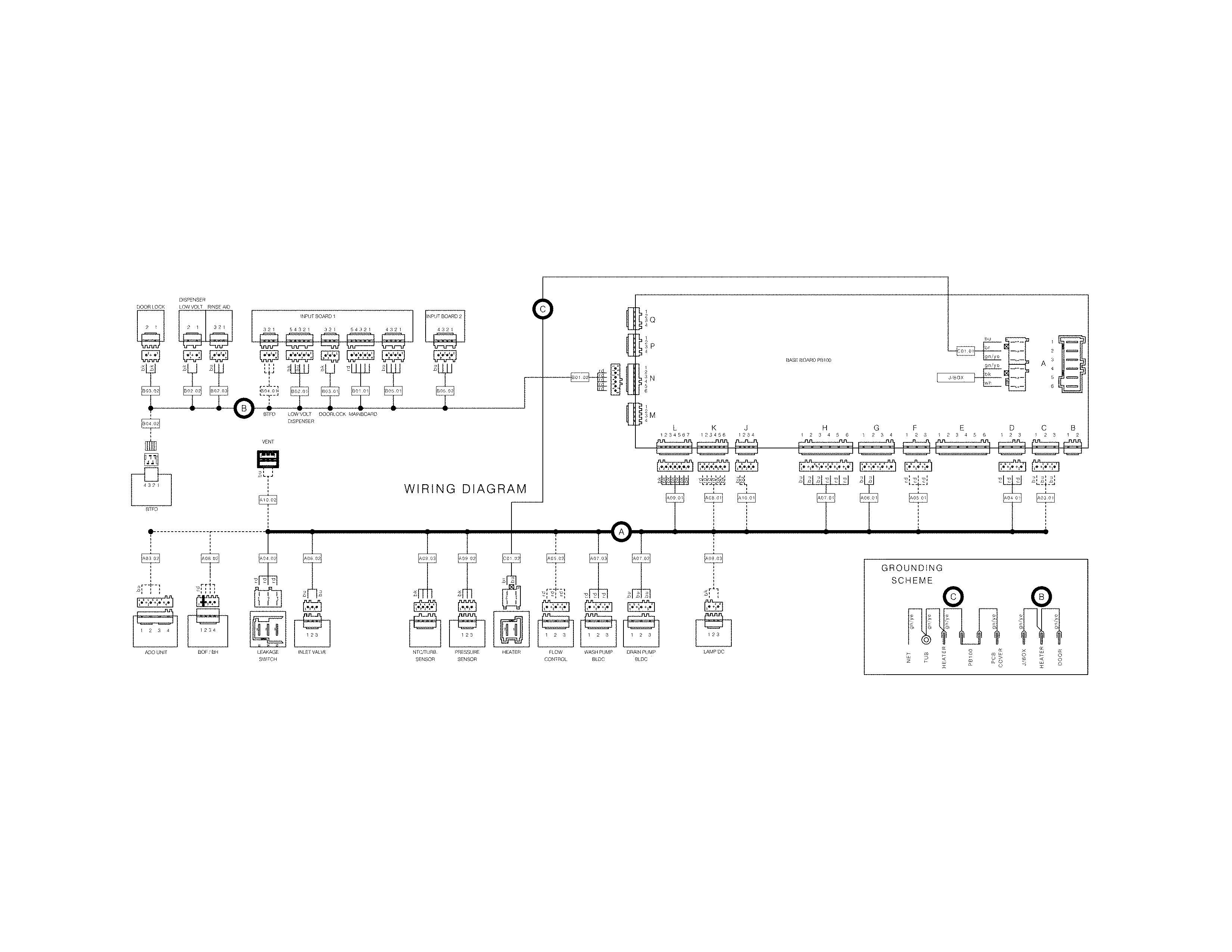 Electrolux EI24ID81SS0A wiring diagram diagram