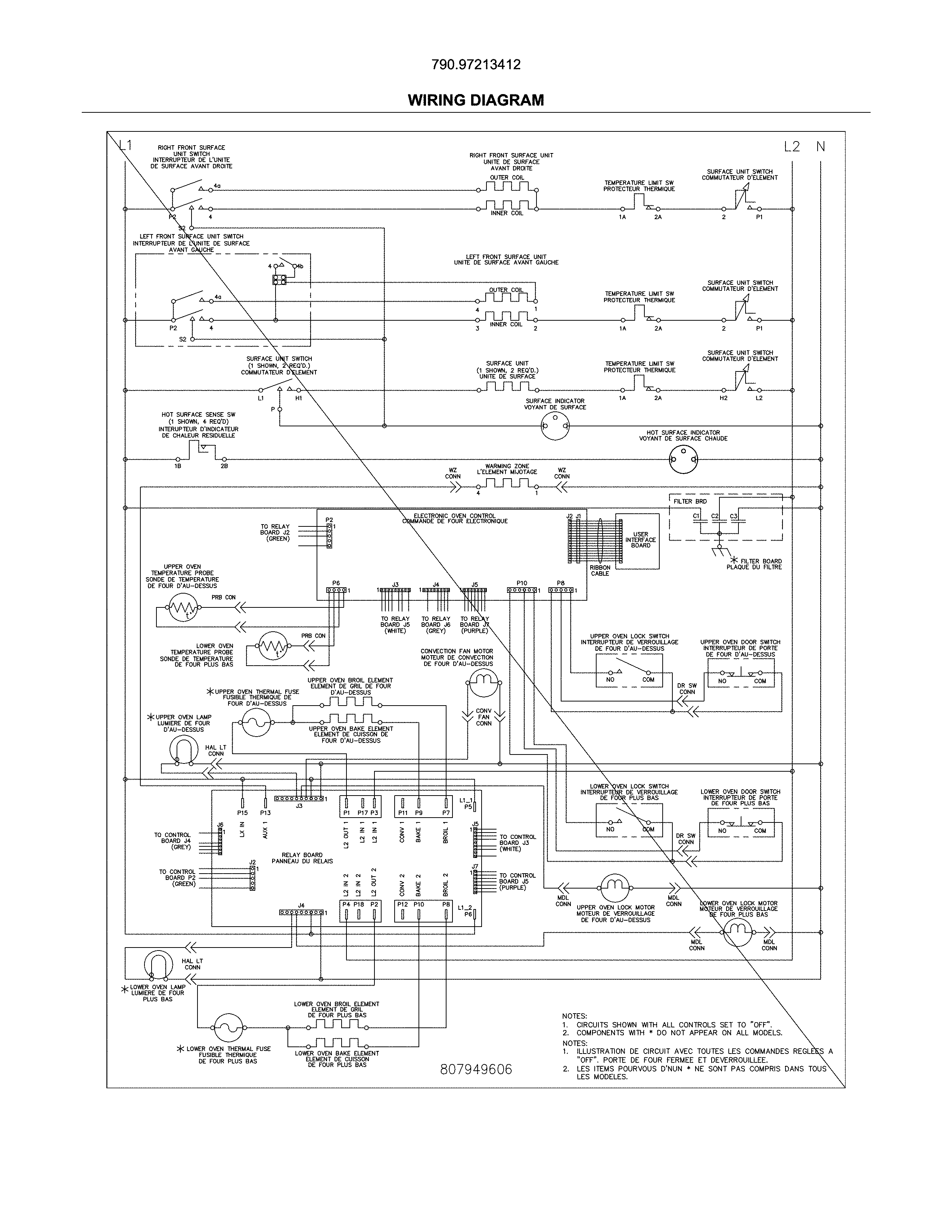 Kenmore 79097213412 wiring diagram diagram