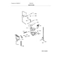 Frigidaire FGID2474QW6B wash system diagram