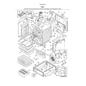 Kenmore Elite 79032363415 body diagram