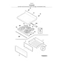 Kenmore 79094199312 top/drawer diagram
