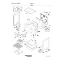 Frigidaire FFEF3012TWA body diagram