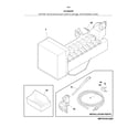 Kenmore 25370642612 ice maker diagram