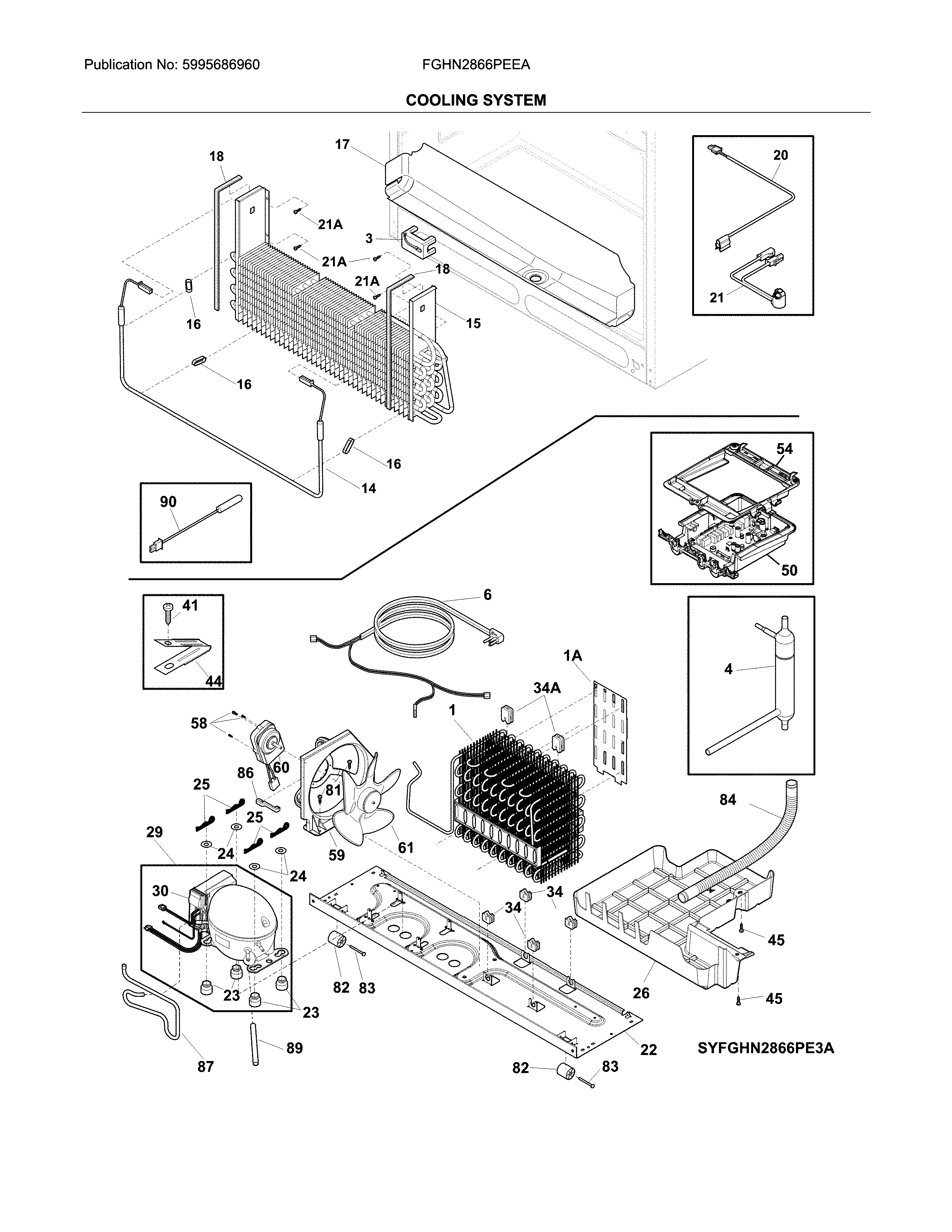 Frigidaire FGHN2866PEEA system diagram