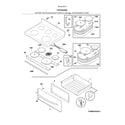 Kenmore 79095103412 top/drawer diagram