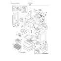 Frigidaire CFEF3024RWC body diagram