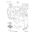 Frigidaire FFIF3054TDA body diagram