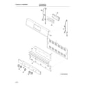 Frigidaire FGGF3059TDA backguard diagram