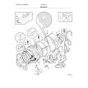 Electrolux EIFLS55QT0 motor/tub diagram