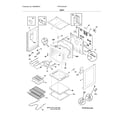 Frigidaire FFEF3015LSP body diagram