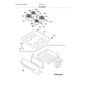 Frigidaire FFEF3015LSP top/drawer diagram