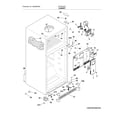 Frigidaire FGTR1842TE0 cabinet diagram