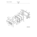 Frigidaire FFGS3025PSK door diagram