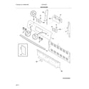 Frigidaire CFEF3053TWB backguard diagram