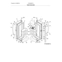 Frigidaire FGHN2866PFJA fresh food door diagram