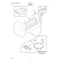 Frigidaire FGHN2866PFJA ice maker diagram