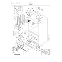Electrolux EI27BS26JBC cabinet diagram