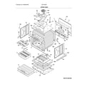 Frigidaire FFET3026TSB upper oven diagram