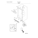 Frigidaire FFFU21M1QWE cabinet diagram