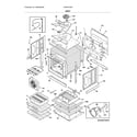 Frigidaire FGEW2765PWF body diagram