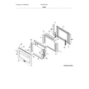 Frigidaire CPEH3077RFE door diagram