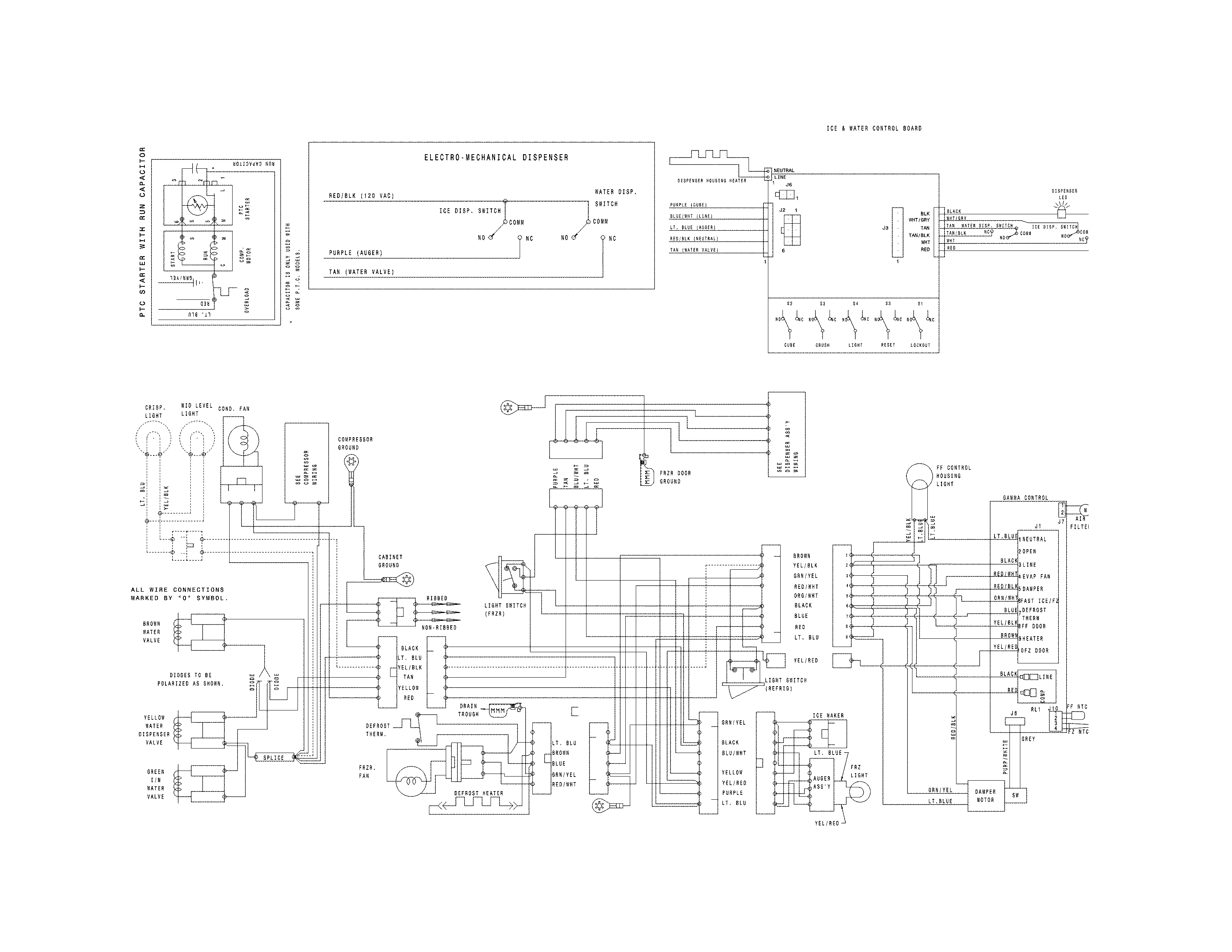 Frigidaire FFSS2615TD0 wiring diagram diagram