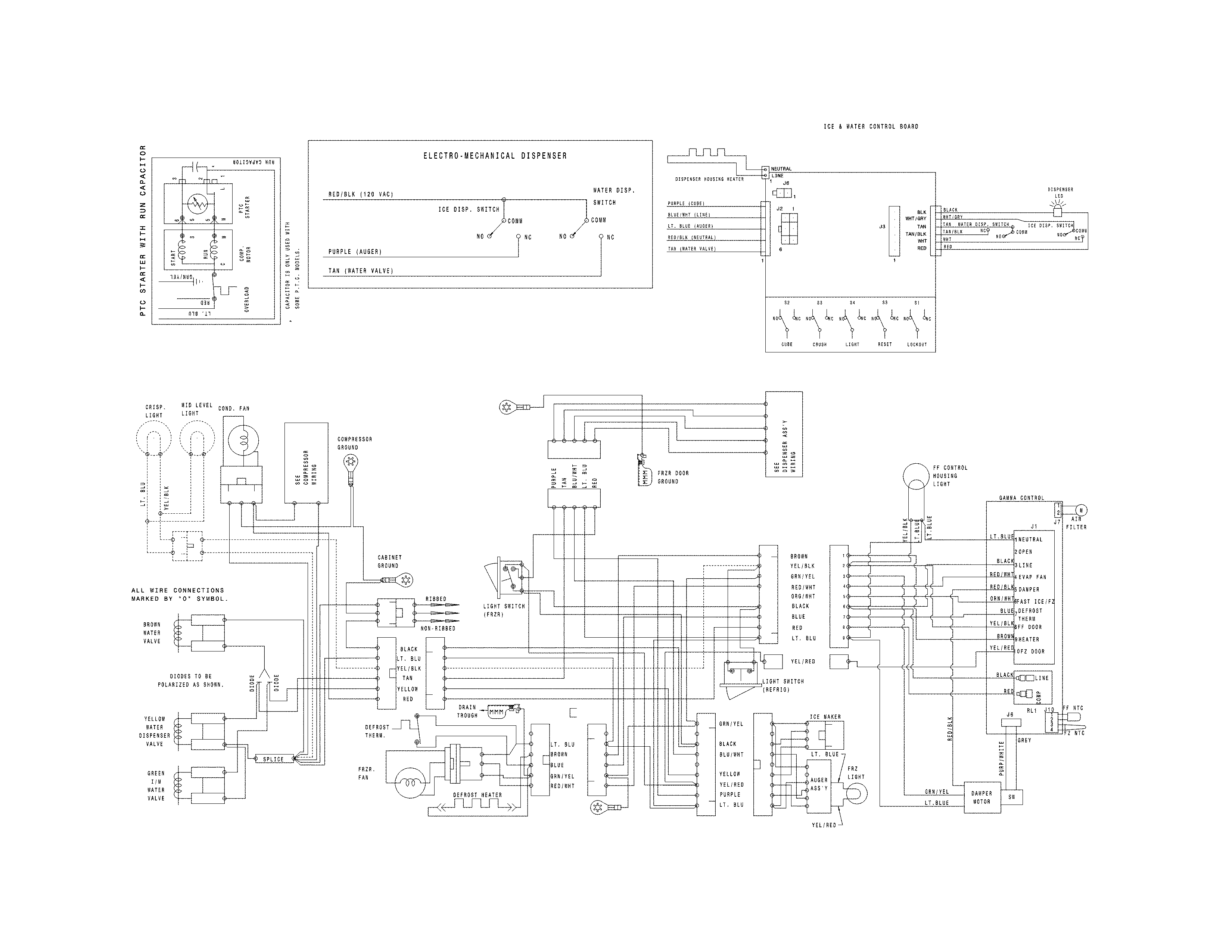Frigidaire FFHX2325TP0 wiring diagram diagram