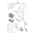 Kenmore 25322742412 cabinet diagram