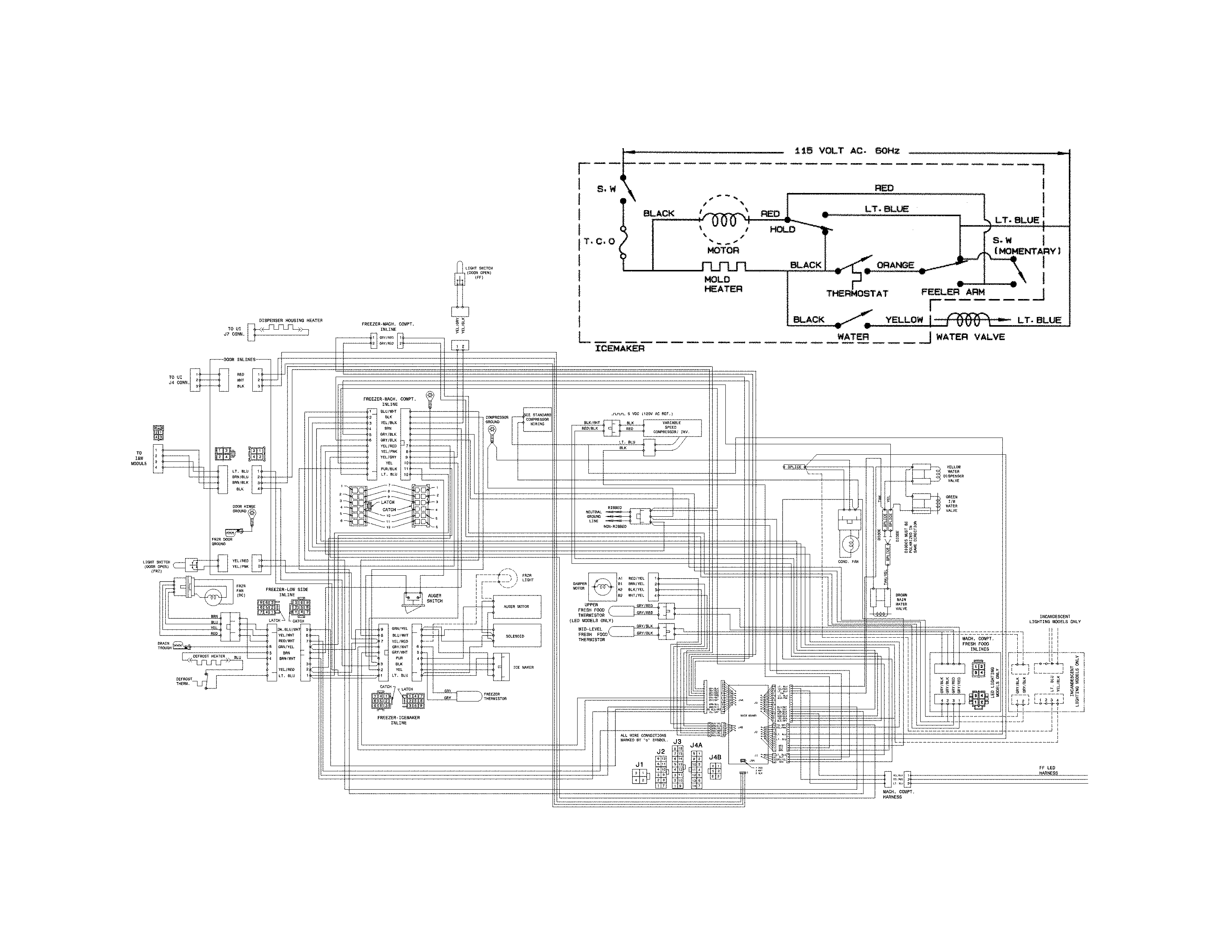Frigidaire FGHC2331PFCA wiring diagram diagram