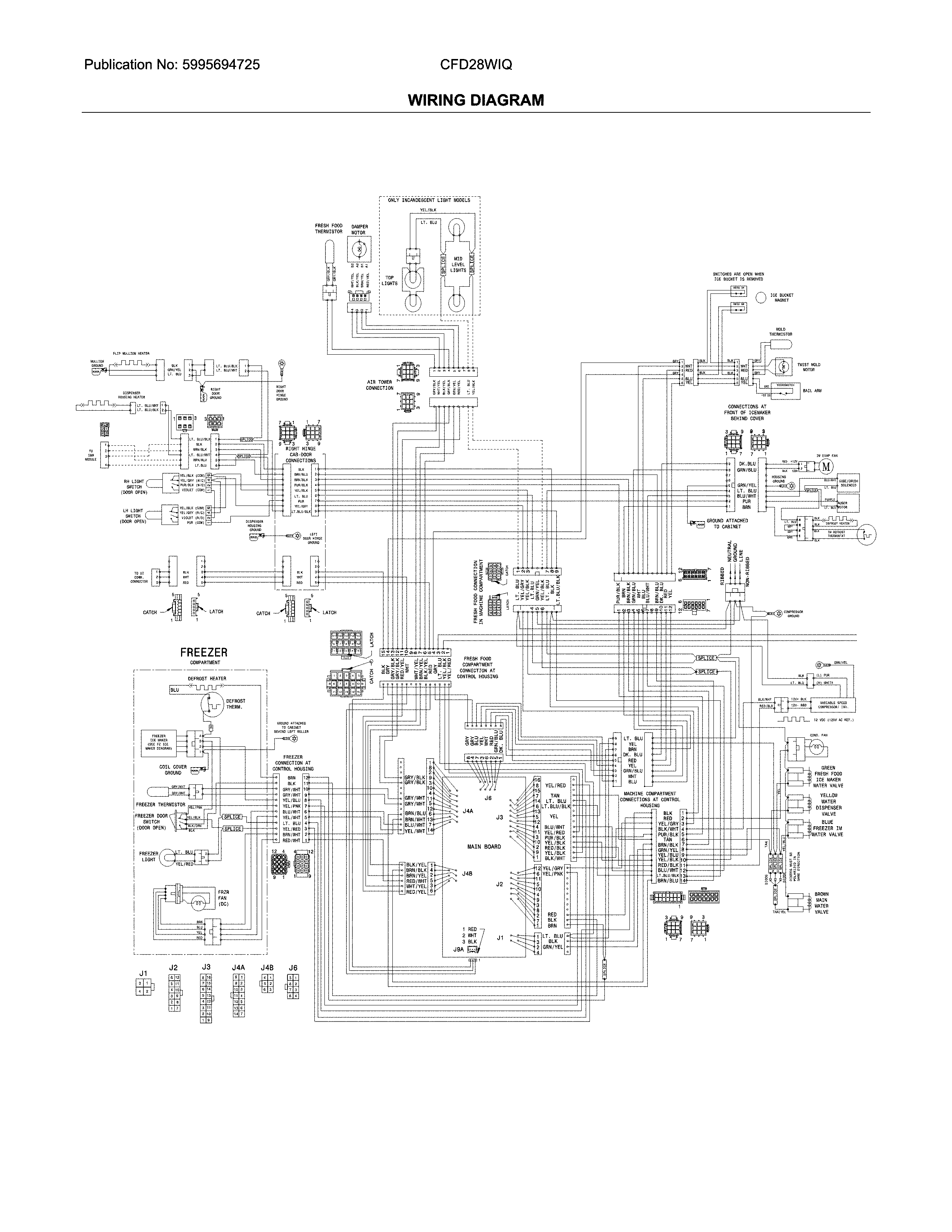 Crosley CFD28WIQW1 wiring diagram diagram