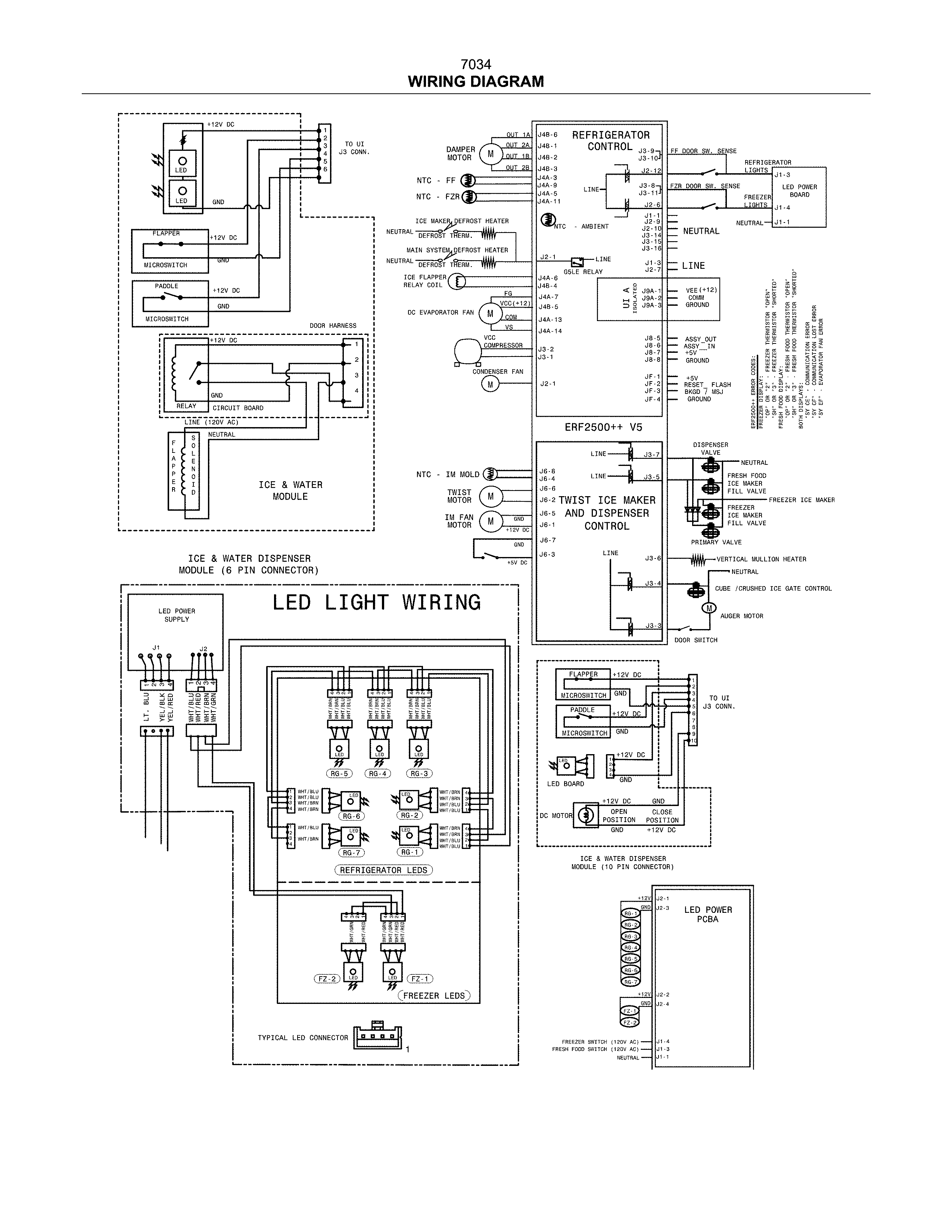 Kenmore 25370349410 wiring diagram diagram
