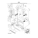 Kenmore 25370349416 cabinet diagram