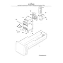 Kenmore 25370349416 ice container diagram