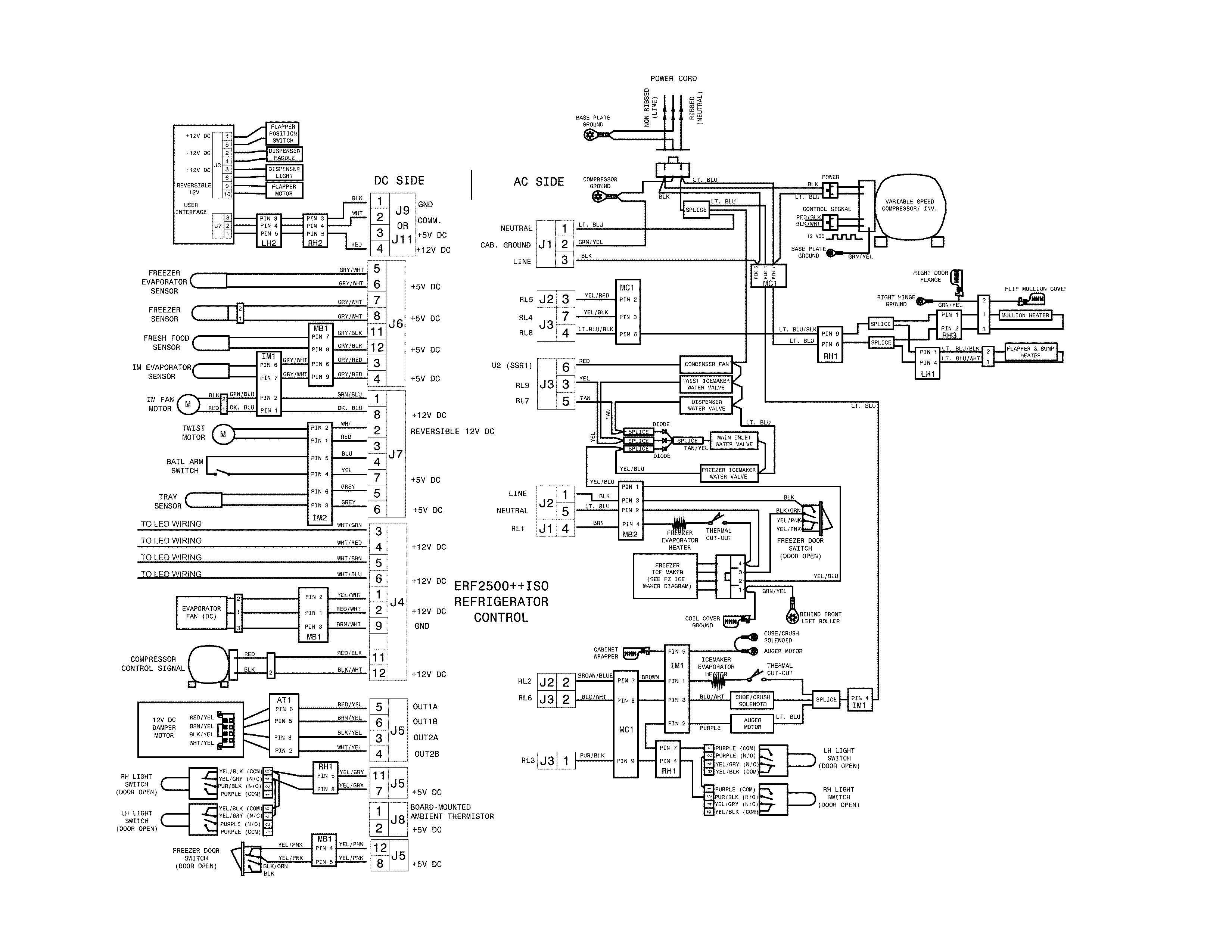 Kenmore 2537034341E wiring diagram diagram