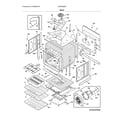Frigidaire FGEW3065PBE body diagram