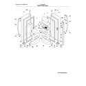 Frigidaire FGHB2866PP9A fresh food door diagram