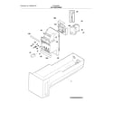 Frigidaire FGHB2866PP9A ice container diagram