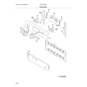 Frigidaire FFEF3024RSC backguard diagram