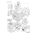 Frigidaire FGET3065PWE upper oven diagram