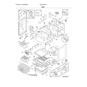 Frigidaire CGEF3062TDD body diagram