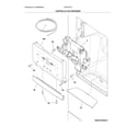 Crosley CFEH272ITD0 dispenser diagram